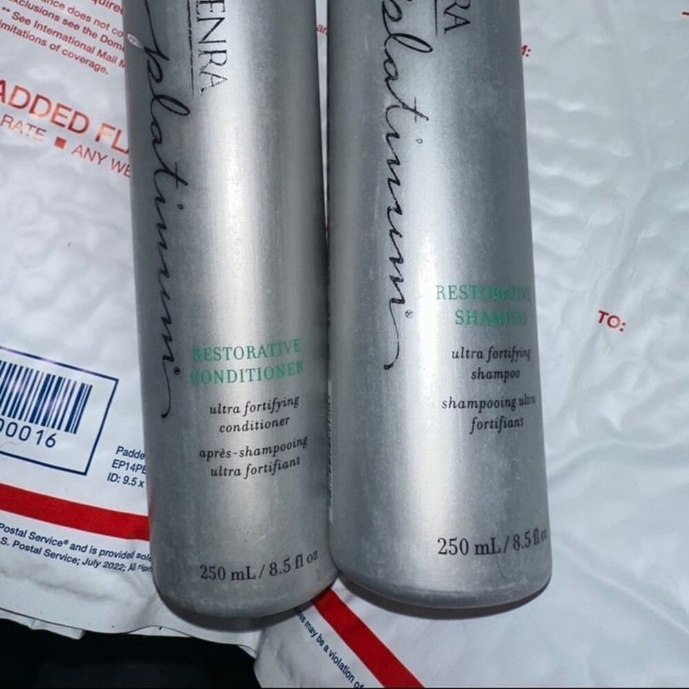 Kenra Platinum Restorative Shampoo and Conditioner Set hair care‎